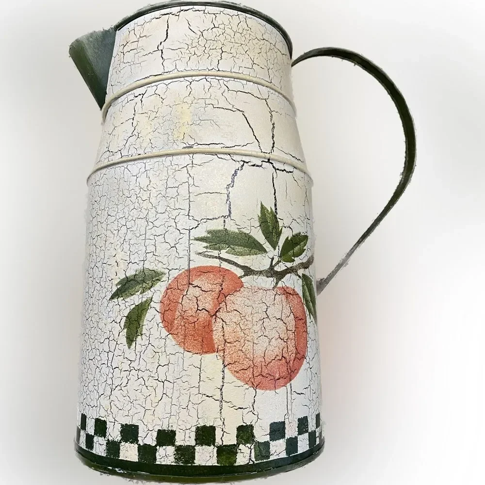 Original Distressed Metal Watering Can